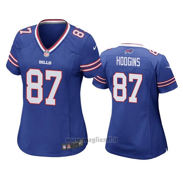 Maglia NFL Game Donna Buffalo Bills Isaiah Hodgins Blu